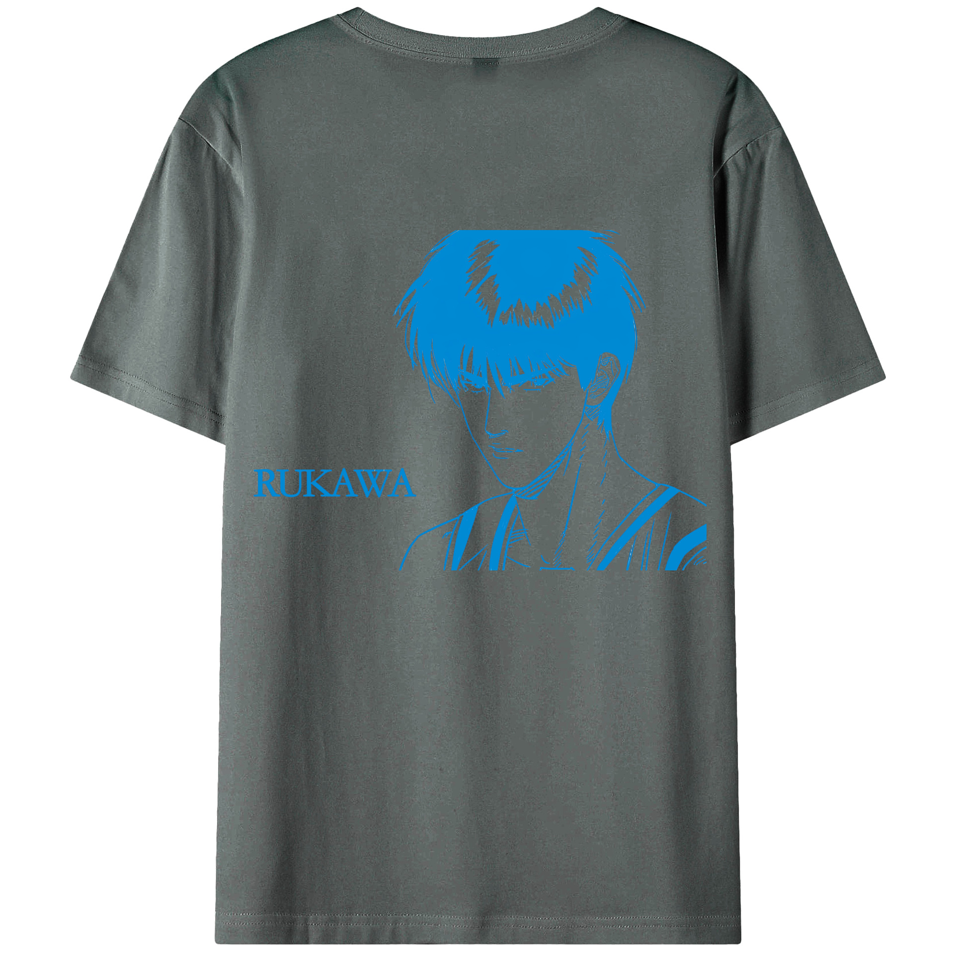 （画像用） SLAM DUNK／スラムダンク 綿100％ メンズ半袖Tシャツ（バックプリント） 通気性